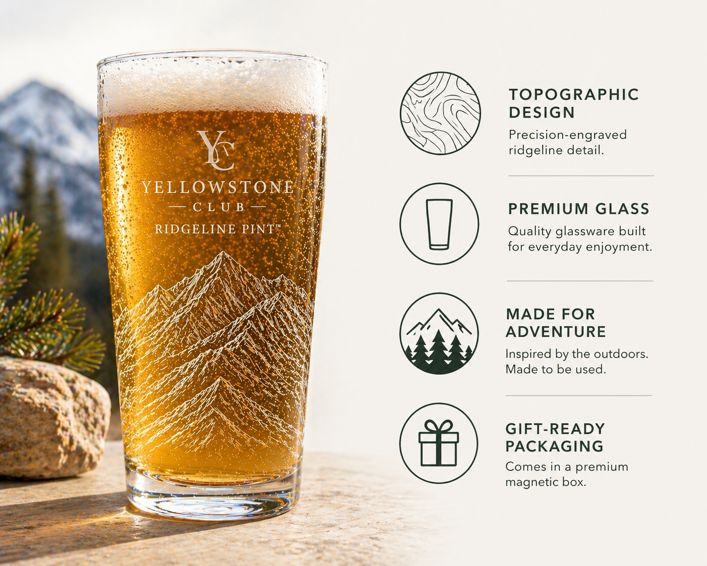 Ridgeline Pint™ – Yellowstone Club